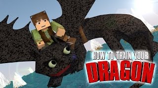 Minecraft  How To Train Your Dragon Ep 10 quotWATER DRAGON SURFINGquot [upl. by Abrahams]