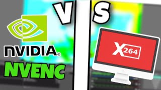 NVIDIA Nvenc VS x264  Which OBS Encoder Should YOU Use For StreamingRecording [upl. by Aneahs]