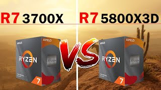 Ryzen 3700X vs 5800X3D  Benchmark  1080p  1440p  REAL USE SCENARIO [upl. by Astto872]