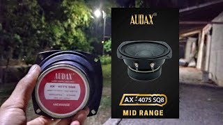 Speaker 4inch midlee audax hampir mirip jic [upl. by Ecirrehs]