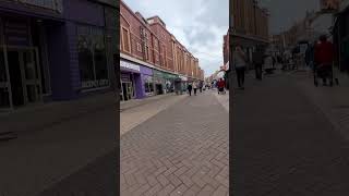 Walking Towards Market Street Blackpool England [upl. by Clary]