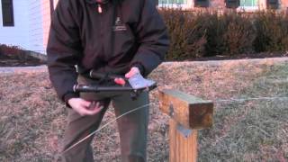 How to Install Orchard Quality Trellis Wire Video [upl. by Sina585]