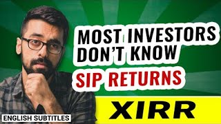 IRR Best way to calculate SIP returns  IRR vs XIRR vs CAGR  MoneyMinded Mandeep  LLA [upl. by Cantone]