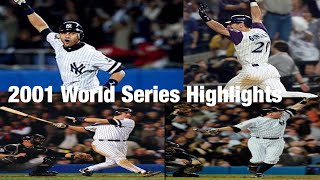 2001 World Series highlights [upl. by Ettennahs]