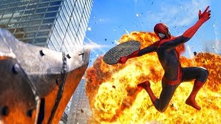 SpiderMan vs Rhino  Final Fight Scene  The Amazing SpiderMan 2 2014 Movie CLIP HD [upl. by Watanabe121]