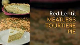 Red Lentil Meatless Tourtiere [upl. by Hebner]