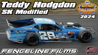 Teddy Hodgdon SK Modified Stafford Speedway Fall Final 2024 [upl. by Shiekh33]