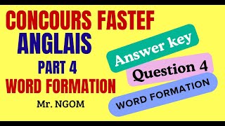 Concours FASTEF Partie 04  correction question 4 et explications détaillées concoursfastef [upl. by Alamac742]