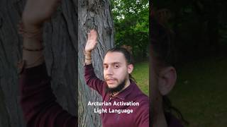 Arcturian Light Language Activation  Throat Chakra 🕊 arcturian lightlanguage [upl. by Anahtor]