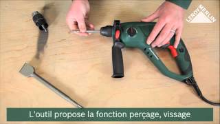 Enlever du carrelage avec le perforateur PBH 2100 RE [upl. by Gristede]