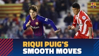 Riqui Puig puts on a show in the Catalan Super Cup [upl. by Arteid630]