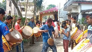 বিখ্যাত রাস পূর্ণিমার বাজনা  মা সিংহবাহিনী তাসা  maa singho bahini tasa  Gopen ami ggg [upl. by Gitlow]