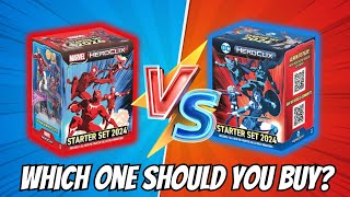 Which One Should You Buy Unboxing Both Marvel and DC 2024 Heroclix Starter Sets [upl. by Negah]