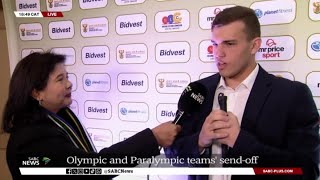 SA Olympic Paralympic teams send off  Zai Khan updates [upl. by Samuelson]