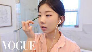 pretending im in a vogue beauty secrets video  my daily korean makeup [upl. by Peltier]