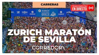 📺 STREAMING en directo del ZURICH MARATÓN DE SEVILLA 2023 [upl. by Atil]