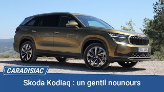 Skoda Kodiaq 2024  un gentil nounours Essai vidéo [upl. by Shriner]