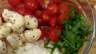 Bocconcini Mozzarella And Tomato Salad [upl. by Nnywg]