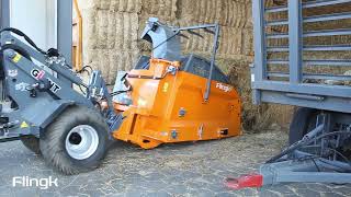 Flingk SHC 1450 R straw blower [upl. by Phelips]