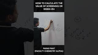 SCREENING EFFECT 4 HOW TO CALCULATE SHIELDING  NEET AND JEE CLASS 11 AND 12 CHEMISTRY [upl. by Keldah]