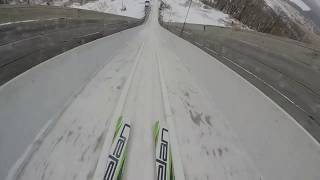 GOPRO  Ski jumping  Silvermine k90 [upl. by Namso]