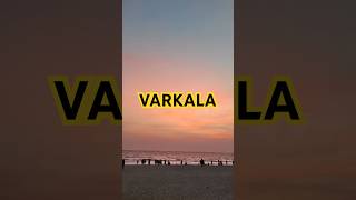 Varkala Beach Hidden Gem of Kerala  1Minute Travel Short varkala kerala cliff [upl. by Merkley304]