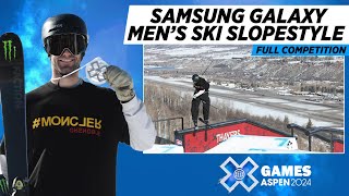 Samsung Galaxy Men’s Ski Slopestyle FULL COMPETITION  X Games Aspen 2024 [upl. by Nanah]