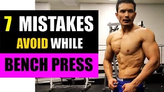 BENCH PRESS 7 FIX FOR STRENGTH amp MUSCLE GAINबेंच प्रेस करने के 7 तरीके [upl. by Asilanna436]