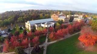 Heavenly View of Our Beautiful Hilltop Campus  Franciscan University of Steubenville [upl. by Odlanyar]