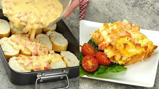 Frittata di pane veloce lidea sfiziosa e perfetta per riutilizzare il pane raffermo [upl. by Enelym284]