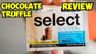 PEScience SELECT Protein CHOCOLATE TRUFFLE Review [upl. by Aleta]