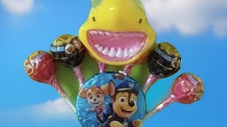 🩵Shark amp Paw Patrol Fly To Candy PlanetLots Of Rainbow Candies Opening AsmrSounds Effects Video🩵 [upl. by Fondea]