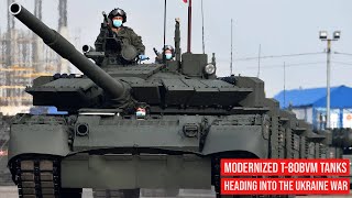 Russian troops in Zaporozhye direction receive modernized T80BVM tanks [upl. by Kassie]