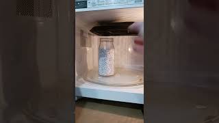 Regenerate Drierite desiccant in microwave [upl. by Lika]