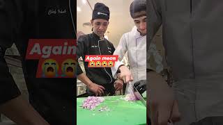 Chefne sikhaya kaise onion chaup karna chahiyeyoutubeshorts food chefskitchen LajijIndianfoods [upl. by Nanah]