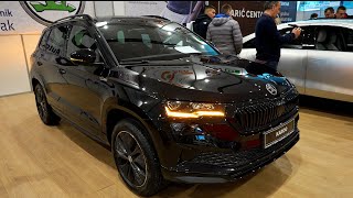 NEW 2024 Skoda Karoq 4x4 20 TSI  Sportline SUV with 190hp review 4k [upl. by Neelon419]