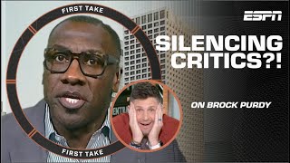 👀 PURDY CRITICISM 👀 Shannon Sharpe amp Dan Orlovsky GET HEATED 🔥  First Take [upl. by Old]