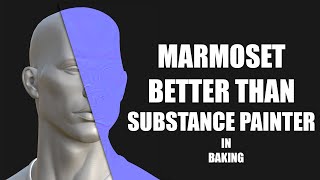 WHY BAKING IN MARMOSET TOOL BAG IS BETTER THAN SUBSTANCE PAINTER [upl. by Llenyr]