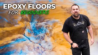 How to Epoxy Floors like a Pro  Beginners DIY Guide [upl. by Zackariah]