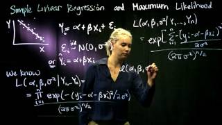 4 Maximum Likelihood for Regression Coefficients part 3 of 3 [upl. by Durand]