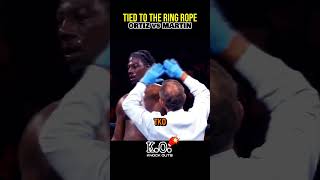 ORTIZ vs MARTIN  TIED TO THE RING ROPE  Boxing Comeback 🥊💥 [upl. by Opal]