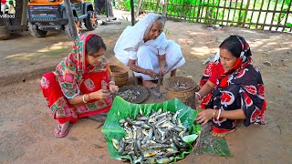 মাঠের তাজা চারা কৈ ল্যাঠা মাছের সেরা দুই রকমের মা ঠাকুমার হাতের রান্না  Small fish recipes villfood [upl. by Aelanna49]