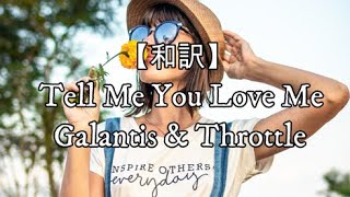 【和訳】Tell Me You Love Me  Galantis amp Throttle [upl. by Ayatan]