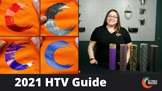 2021 HTV Guide  Beginners Guide to Heat Transfer Vinyl [upl. by Noraed961]