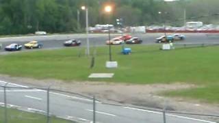 Part1 Cyclone feature race Riverside Speedway Groveton NH 5292010 [upl. by Swen]