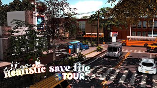 ULTRA REALISTIC SAVE FILE TOUR │THE EXIST SAVE FILE│ The Sims 4 [upl. by Akili248]