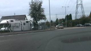 Sandyford Roundabout to A500Tunstall BypassMOV [upl. by Cut918]