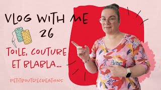 Vlog with me 26 question du jour je fais une toile et blabla [upl. by Darlleen]