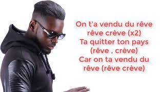 KeBlack  Vendeurs de Rêves  Lyrics Officiel [upl. by Samale455]