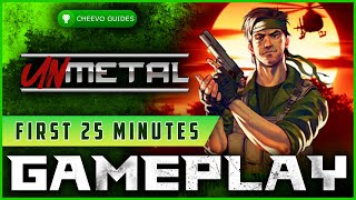 UnMetal  4K Gameplay First 25 Minutes THIS GAME IS HILARIOUS [upl. by Rebecka]